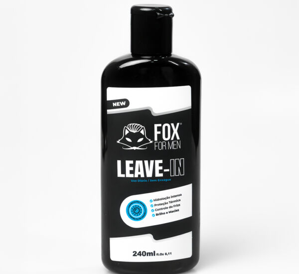 KIT 4 LEAVE IN + 4 BALM FOX FOR MEN - FOX FOR MEN