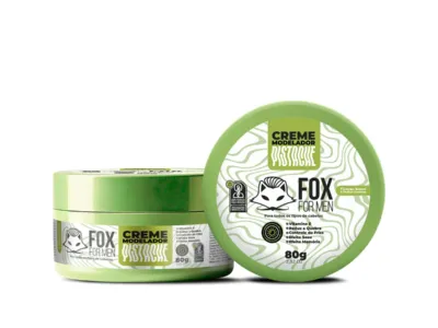 CREME MODELADOR PISTACHE 80G FOX FOR MEN
