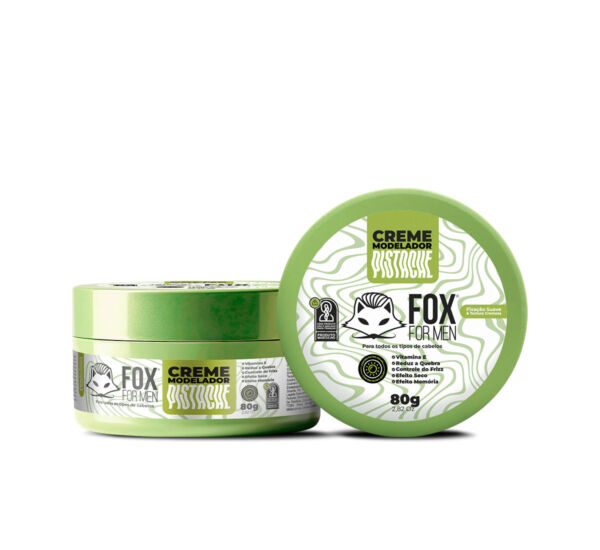 KIT 10 CREME PISTACHE + 10 PASTAS PREMIUM 80G - FOX FOR MEN - FOX