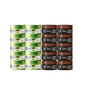 KIT 10 CREME PISTACHE + 10 PASTAS COFFEE 80G – FOX FOR MEN KIT 10 CREME PISTACHE + 10 PASTAS COFFEE 80G - FOX FOR MEN