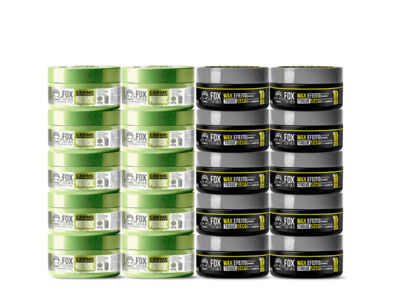 10 CREME PISTACHE + 10 PASTAS EFEITO SECO 80G - FOX FOR MEN
