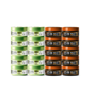 KIT 10 CREME PISTACHE + 10 PASTAS ORANGE 80G - FOX FOR MEN