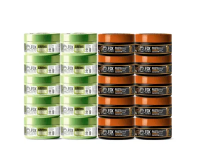 KIT 10 CREME PISTACHE + 10 PASTAS ORANGE 80G – FOX FOR MEN KIT 10 CREME PISTACHE + 10 PASTAS ORANGE 80G - FOX FOR MEN