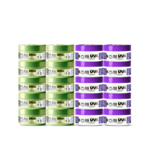 KIT 10 CREME PISTACHE + 10 CERA UVA  80G - FOX FOR MEN
