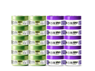 CREME PISTACHE E PASTA UVA KIT 10 CREME PISTACHE + 10 CERA UVA 80G - FOX FOR MEN