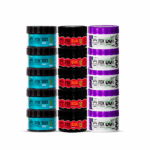 KIT 5 GEL COLA + 5 BLACK + 5 GEL UVA 300G - FOX FOR MEN