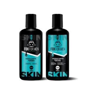 KIT SKIN MASCULINA LIMPEZA E HIDRATAÇÃO FACIAL