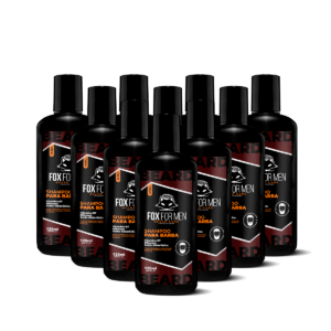 SHAMPOO PARA BARBA 120ML - 10 UNIDADES