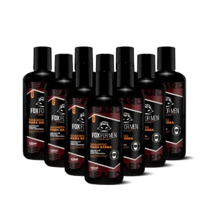 SHAMPOO PARA BARBA 120ML - 10 UNIDADES