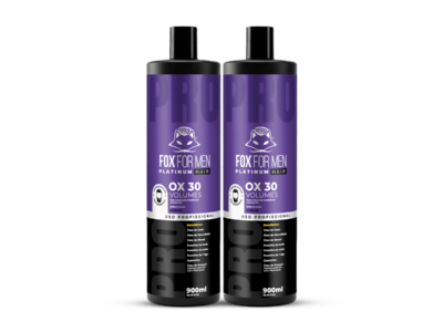 AGUA OXIGENADA VOLUME 30 900ML - 02 UNIDADES