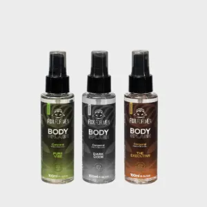 KIT 3 BODY SPLASH MASCULINO - FOR FOX MEN