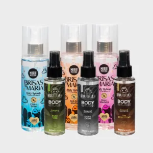 KIT BODY SPLASH FOX FOR MEN E MARIA AMOSTRADA